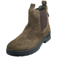 (8) Barbour Turnbull Mens Chelsea Boots in Olive