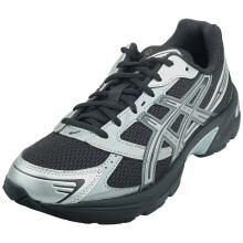 (9.5) Asics Gel-1130 Unisex Running Trainers in Black Silver