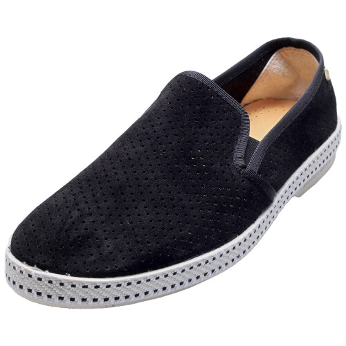 Rivieras Herren Espadrilles CLASSIC in Schwarz - 47 EU