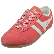 (8) Gola Cleora Womens Fashion Trainers in Coral Off White
