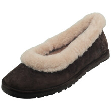 (38) UGG Zora Ballet Flat Damen Slip On Schuhe in Cocoa