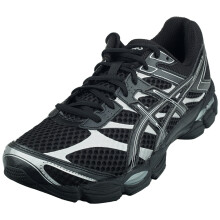 (9) Asics Gel-cumulus 16 Unisex Running Trainers in Black Silver