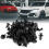 100 Pcs Car 8mm Hole Plastic Rivet Fender Bumper Clips Fastner 2