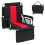 Stadium Seat with Backrest, Foldable, Cup Holder, Red 4