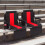Stadium Seat with Backrest, Foldable, Cup Holder, Red 3