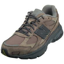 (11.5) New Balance 2010 Unisex Casual Trainers in Brown Black