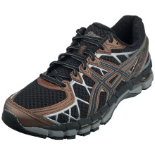 (9) Asics Gel-kayano 20 Unisex Running Trainers in Black Brown