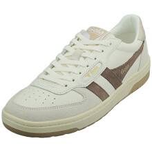(6) Gola Hawk Womens Casual Trainers in Off White
