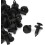 9mm Hole Dia Rivets Fastener Push Pin Plastic Clips for Car 50PCS 4