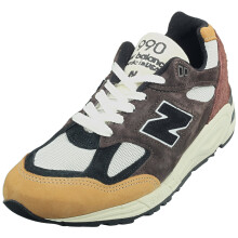 (9.5) New Balance 990v2 Made In Usa Mens Fashion Trainers in Black Tan