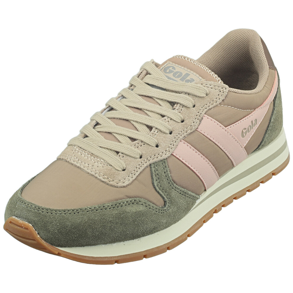 Gola (8) Daytona Chute Womens Fashion Trainers In Cappuccino