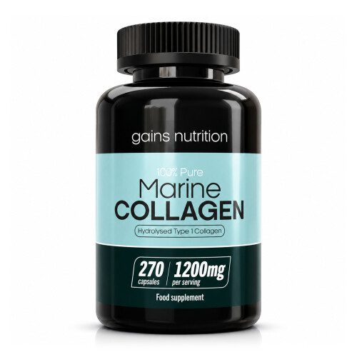 Marine Collagen Peptides | 1200mg | 270 Capsules 1
