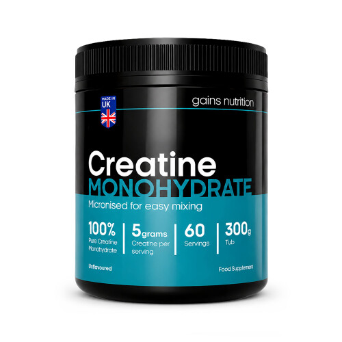Creatine Monohydrate Powder | 60 Servings