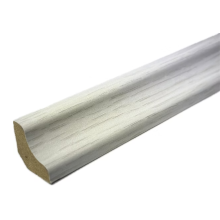 (Pack of 10, White) SC-810 Scotia Beading White Oak Waterproof (2.4m Length)