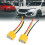 Car Auto Headlight Connector H4 Lamp Bulb Socket 2 Pcs 2