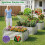 Galvanized Raised Garden Bed, 4 x 2 x 2 ft, Silver 6