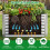 Galvanized Raised Garden Bed, 4 x 2 x 2 ft, Silver 7