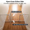 Baby Gate, 3-Panel Hardware-Mounted Metal, 74.5-198 cm 6