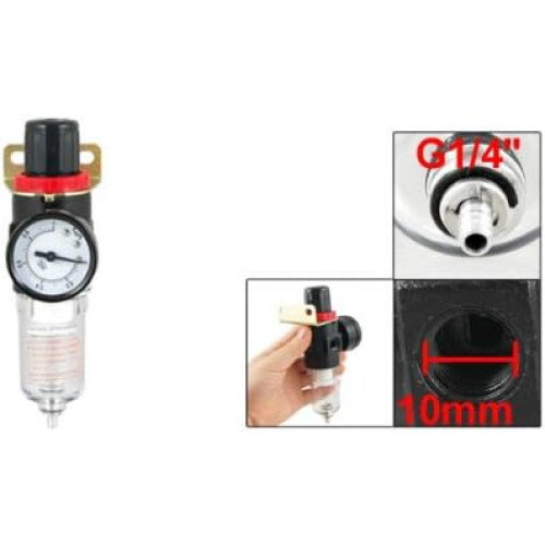 AFR - 2000 Adjustable Polycarbonate Air Pneumatic Filter Regulator 2