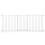 Baby Gate, 3-Panel Hardware-Mounted Metal, 74.5-198 cm 2
