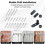 Baby Gate, 3-Panel Hardware-Mounted Metal, 74.5-198 cm 8