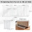 Baby Gate, 3-Panel Hardware-Mounted Metal, 74.5-198 cm 4
