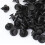 100pcs 8mm Hole Push Type Retainers Clips Bumpers Splash Guards Wheel Arch Plastic Rivets 6