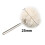 Electric Drill 2.3mm Shank 25mm Dia Polish Wheel Buffing Tool 10pcs 3