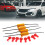 4x 50W 6 ohm Load Resistor Fix LED Fast Hyper Flash Turn Signal Blink 2