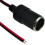Car Charger Female Cigarette Lighter Socket Plug Adapter with 26cm Cable 3