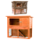 KCT KCT Monza 3ft Rabbit Hutch with Protective Cover 1