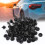 100pcs 8mm Hole Push Type Retainers Clips Bumpers Splash Guards Wheel Arch Plastic Rivets 2