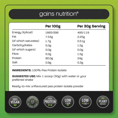 Vegan Protein 80 | 1KG Tub | 3 Pack Bundle