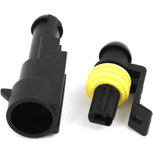 Wire Connector Socket in Type Sealed Waterproof Electrical Car 10 Set 1
