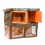 KCT KCT Monza 3ft Rabbit Hutch with Protective Cover 6