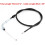 Motorcycle Spare Parts Black 37.4" Throttle Cable Wire 2