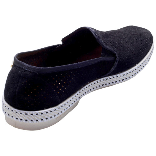Rivieras Herren Espadrilles CLASSIC in Schwarz - 46 EU 1