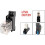 DC12V Coil 8 Screw Terminal Electromagnetic Power Relay 10A w Socket 2