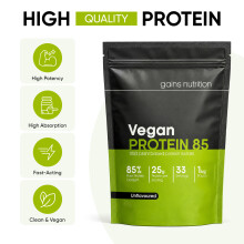 Vegan Protein 85 | 1KG | + 600ml Shaker Pink