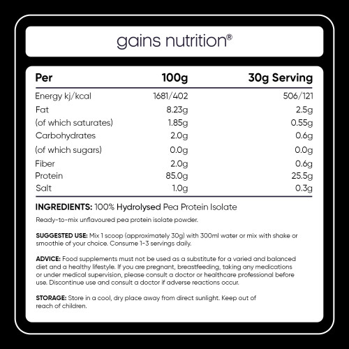 Vegan Hydro Pro Hydrolysed Protein | 500g