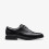 Clarks (Standard, 3.5 (Adults')) Jonwin Loop Y Black Leather 1