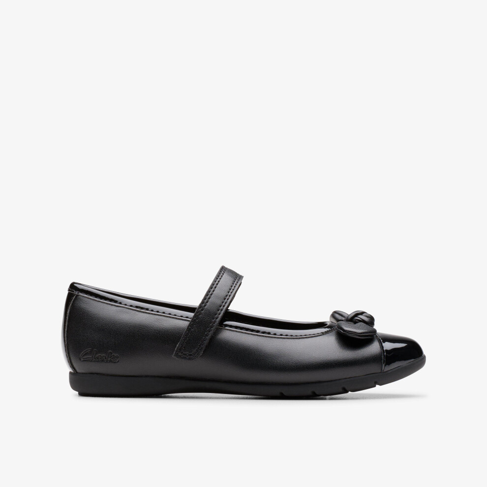 Clarks (Wide, 13.5 (Children's)) Dance Beam K. Black