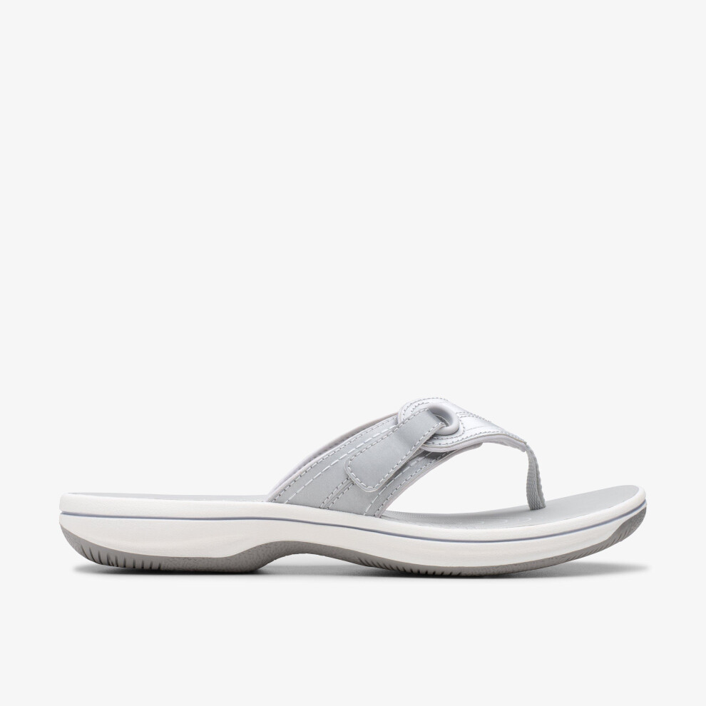 Clarks (Standard, 5 (Adults')) Brinkley Reyna Silver