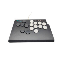16 Tasten Spieltastatur Hitbox Hebelloser Controller Fighting Gaming Joystick für PC/für PS3/für PS4/für PS5/für Steam Arcade PC Geschenk A