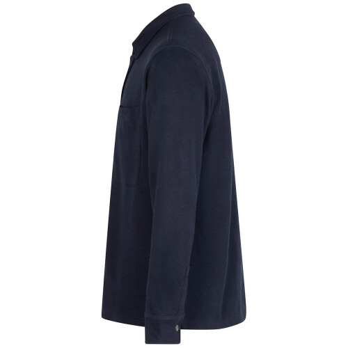 (S, Navy) Front Row Unisex Adult Premium Overshirt 2