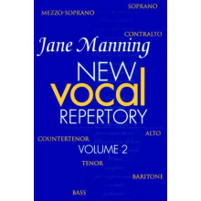 New Vocal Repertory Volume 2 by Jane Manning Paperback Book