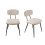 Signature Set of 2 Babette ecru chairs - H79 cm 1