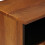 VidaXL vidaXL TV Cabinet with Drawer Walnut 100 x 33 x 46 cm Solid Mango Wood 7