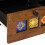 VidaXL vidaXL TV Cabinet with Drawer Walnut 100 x 33 x 46 cm Solid Mango Wood 8