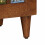 VidaXL vidaXL TV Cabinet with Drawer Walnut 100 x 33 x 46 cm Solid Mango Wood 9